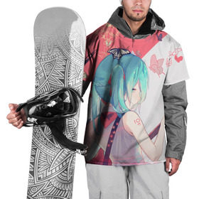 Накидка на куртку 3D с принтом Hatsune Miku , 100% полиэстер |  | anime | hatsune | hatsune miku | miku | music | vocaloid | аниме | мику | музыка | пение | хацунэ