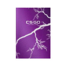 Обложка для паспорта матовая кожа с принтом cs:go - Lightning Strike Style 3D Full (Удар молнии) , натуральная матовая кожа | размер 19,3 х 13,7 см; прозрачные пластиковые крепления | Тематика изображения на принте: cs | csgo | go | волны | город | градиент | дождь | желтый | камуфляж.север | кровь | кс | молния | паутина | розовый | тигр | узор | урбан