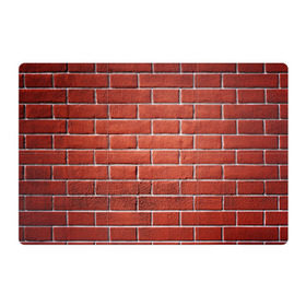 Магнитный плакат 3Х2 с принтом Красный кирпич , Полимерный материал с магнитным слоем | 6 деталей размером 9*9 см | бетон | камень | кирпич | мощь | стена | строительство | стройка | цемент