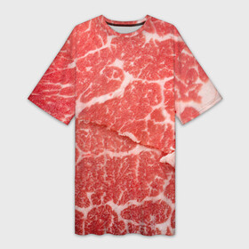 Платье-футболка 3D с принтом Кусок мяса ,  |  | баранина | бекон | белок | говядина | еда | жилы | кровь | кусок | мощь | мышцы | мясо | нарезка | отбивная | пища | протеин | свинина | сила | телятина | туша | филе | хрящи