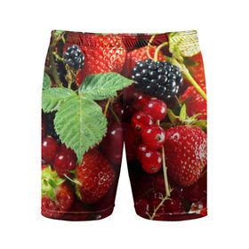 Мужские шорты 3D спортивные с принтом Любимые ягоды ,  |  | вкусно | голубика | дача | деревня | ежевика | зелень | клубника | малина | огород | полезно | сад | смородина | сок | фрукты | черника | шиповник | ягоды