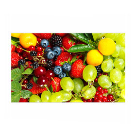 Бумага для упаковки 3D с принтом Вкусные ягоды , пластик и полированная сталь | круглая форма, металлическое крепление в виде кольца | Тематика изображения на принте: виноград | вкусно | голубика | дача | деревня | ежевика | клубника | малина | огород | полезно | рябина | сад | смородина | сок | фрукты | черника | ягоды