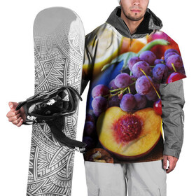Накидка на куртку 3D с принтом Спелые фрукты , 100% полиэстер |  | Тематика изображения на принте: абрикос | алыча | апельсин | бодрость | веган | виноград | витамины | груша | диета | еда | здоровье | лайм | лимон | молодость | нектар | овощи | персик | питание | польза | сок | фрукты | яблоко | ягоды