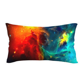Подушка 3D антистресс с принтом Atlantis nebula , наволочка — 100% полиэстер, наполнитель — вспененный полистирол | состоит из подушки и наволочки на молнии | вселенная | звезды | космос