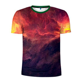 Мужская футболка 3D спортивная с принтом Star , 100% полиэстер с улучшенными характеристиками | приталенный силуэт, круглая горловина, широкие плечи, сужается к линии бедра | вселенная | туманность