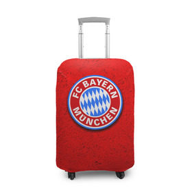 Чехол для чемодана 3D с принтом Бавария лого , 86% полиэфир, 14% спандекс | двустороннее нанесение принта, прорези для ручек и колес | bayern | munchen | бавария | мюнхен | фк | фк бавария | футбол