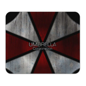 Коврик прямоугольный с принтом Umbrella corps , натуральный каучук | размер 230 х 185 мм; запечатка лицевой стороны | resident evil | вирус | зомби