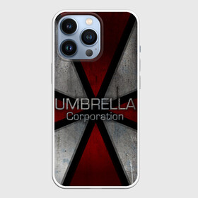 Чехол для iPhone 13 Pro с принтом Umbrella corps ,  |  | Тематика изображения на принте: resident evil | вирус | зомби
