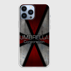 Чехол для iPhone 13 Pro Max с принтом Umbrella corps ,  |  | Тематика изображения на принте: resident evil | вирус | зомби