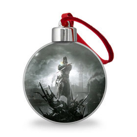 Ёлочный шар с принтом Dishonored , Пластик | Диаметр: 77 мм | Тематика изображения на принте: dishonored | ассасин | игры