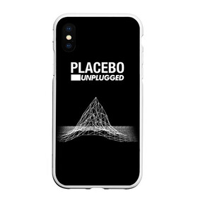 Чехол для iPhone XS Max матовый с принтом Placebo , Силикон | Область печати: задняя сторона чехла, без боковых панелей | Тематика изображения на принте: placebo | брайан молко | молко | плацебо | плейсибо | плэйсибо