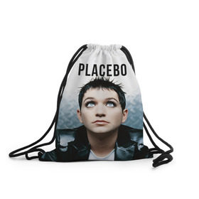 Рюкзак-мешок 3D с принтом Плацебо , 100% полиэстер | плотность ткани — 200 г/м2, размер — 35 х 45 см; лямки — толстые шнурки, застежка на шнуровке, без карманов и подкладки | placebo | брайан молко | молко | плацебо | плейсибо | плэйсибо