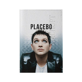 Обложка для паспорта матовая кожа с принтом Плацебо , натуральная матовая кожа | размер 19,3 х 13,7 см; прозрачные пластиковые крепления | Тематика изображения на принте: placebo | брайан молко | молко | плацебо | плейсибо | плэйсибо