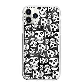 Чехол для iPhone 11 Pro матовый с принтом Misfits , Силикон |  | misfits | skull | swag | группа | рок | сваг | свег | свэг | череп