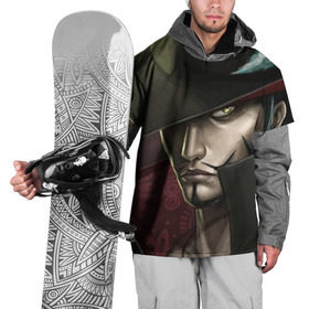 Накидка на куртку 3D с принтом Him , 100% полиэстер |  | anime | ван пис | луффи