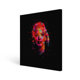 Холст квадратный с принтом Marilyn Monroe Art , 100% ПВХ |  | art | marilyn monroe | живопись | искусство | мэрилин монро