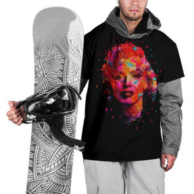 Накидка на куртку 3D с принтом Marilyn Monroe Art , 100% полиэстер |  | Тематика изображения на принте: art | marilyn monroe | живопись | искусство | мэрилин монро