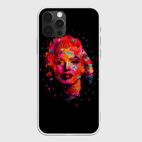 Чехол для iPhone 12 Pro с принтом Marilyn Monroe Art , силикон | область печати: задняя сторона чехла, без боковых панелей | Тематика изображения на принте: art | marilyn monroe | живопись | искусство | мэрилин монро