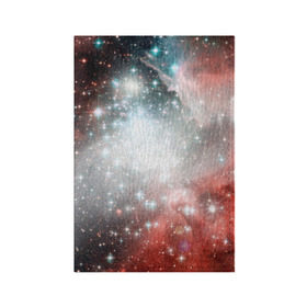 Обложка для паспорта матовая кожа с принтом Космические красоты , натуральная матовая кожа | размер 19,3 х 13,7 см; прозрачные пластиковые крепления | вселенная | галактика | звезды | планеты | туманность
