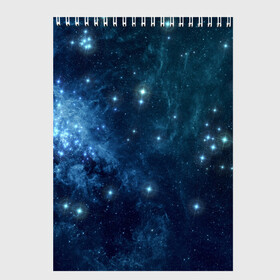 Скетчбук с принтом Слияние галактик , 100% бумага
 | 48 листов, плотность листов — 100 г/м2, плотность картонной обложки — 250 г/м2. Листы скреплены сверху удобной пружинной спиралью | вселенная | галактика | звёзды | комета | космос | метеориты | метеоры | созвездия