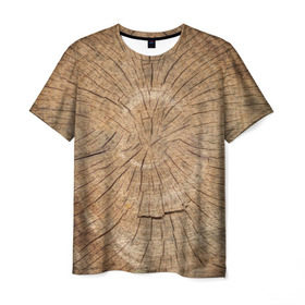 Мужская футболка 3D с принтом Сердцевина , 100% полиэфир | прямой крой, круглый вырез горловины, длина до линии бедер | 
