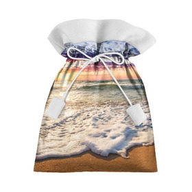 Подарочный 3D мешок с принтом Красочный закат , 100% полиэстер | Размер: 29*39 см | sunrise | sunset | touchdown | волны | восход солнца | закат | красота | лето | море | небо | облака | океан | отдых | отпуск | пена | песок | прилив | природа | путешествие | рассвет | солнце | туризм