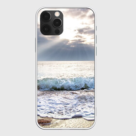 Чехол для iPhone 12 Pro Max с принтом Закат , Силикон |  | море | небо | океан | пейзаж | солнце