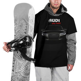 Накидка на куртку 3D с принтом AUDI the best , 100% полиэстер |  | audi | авто | автомобиль | ауди
