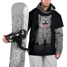 Накидка на куртку 3D с принтом Котёнок , 100% полиэстер |  | Тематика изображения на принте: киса | киска | котёнок | котик | котяра | кошак | кошка | маленький | милый | мяу | няша | пушистый | сладкий | смешной | хороший
