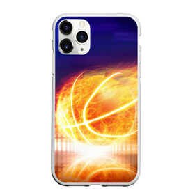 Чехол для iPhone 11 Pro матовый с принтом Огненный мяч , Силикон |  | Тематика изображения на принте: streetball | баскетбол | взрыв | искры | любимая игра | моя жизнь | мяч | огонь | пламя | развлечение | страсть | тренировка | увлечение | хобби