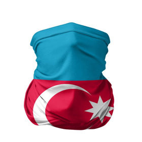 Бандана-труба 3D с принтом Азербайджан , 100% полиэстер, ткань с особыми свойствами — Activecool | плотность 150‒180 г/м2; хорошо тянется, но сохраняет форму | страна | флаг