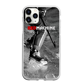 Чехол для iPhone 11 Pro матовый с принтом Red maсhine , Силикон |  | red machine | красная машина | сборная россии | хоккей
