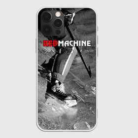 Чехол для iPhone 12 Pro Max с принтом Red maсhine , Силикон |  | red machine | красная машина | сборная россии | хоккей