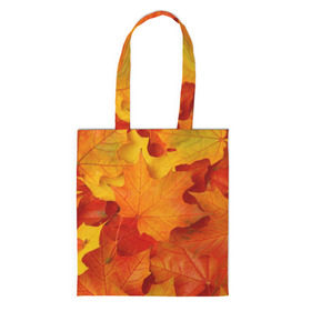 Сумка 3D повседневная с принтом Кленовые листья , 100% полиэстер | Плотность: 200 г/м2; Размер: 34×35 см; Высота лямок: 30 см | дары осени | жёлтый | золотой | клён | краски | красный | красота | листва | листья | наряд | оранжевый | осень | покров | природа