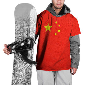 Накидка на куртку 3D с принтом Китай , 100% полиэстер |  | Тематика изображения на принте: china | country | государство | китай | кнр | страна | флаг | флаги