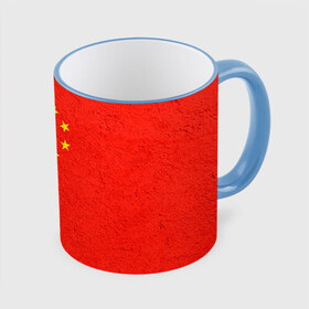 Кружка 3D с принтом Китай , керамика | ёмкость 330 мл | china | country | государство | китай | кнр | страна | флаг | флаги