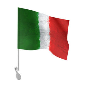 Флаг для автомобиля с принтом Италия , 100% полиэстер | Размер: 30*21 см | country | italy | государство | италия | страна | флаг | флаги