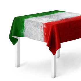 Скатерть 3D с принтом Италия , 100% полиэстер (ткань не мнется и не растягивается) | Размер: 150*150 см | country | italy | государство | италия | страна | флаг | флаги