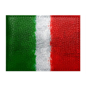 Обложка для студенческого билета с принтом Италия , натуральная кожа | Размер: 11*8 см; Печать на всей внешней стороне | country | italy | государство | италия | страна | флаг | флаги