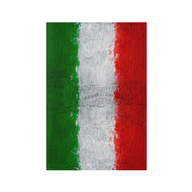 Обложка для паспорта матовая кожа с принтом Италия , натуральная матовая кожа | размер 19,3 х 13,7 см; прозрачные пластиковые крепления | Тематика изображения на принте: country | italy | государство | италия | страна | флаг | флаги