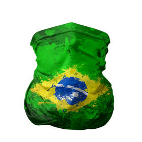 Бандана-труба 3D с принтом Бразилия , 100% полиэстер, ткань с особыми свойствами — Activecool | плотность 150‒180 г/м2; хорошо тянется, но сохраняет форму | brazil | country | бразилия | государство | страна | флаг | флаги
