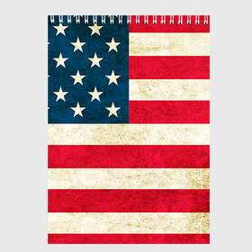 Скетчбук с принтом США , 100% бумага
 | 48 листов, плотность листов — 100 г/м2, плотность картонной обложки — 250 г/м2. Листы скреплены сверху удобной пружинной спиралью | country | usa | америка | государство | соединённые штаты америки | страна | флаг | флаги | штаты