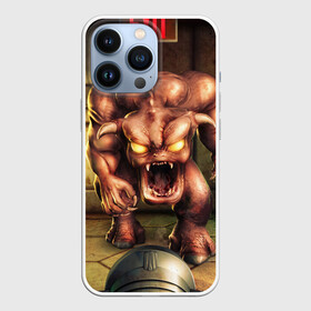 Чехол для iPhone 13 Pro с принтом DOOM classic ,  |  | 2016 | 2d | game | дум | игра | классика | ретро