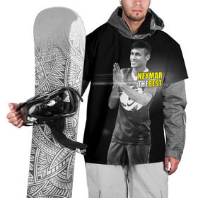 Накидка на куртку 3D с принтом Neymar the best , 100% полиэстер |  | Тематика изображения на принте: barselona | neymar | барселона | лучший | неймар | футбол