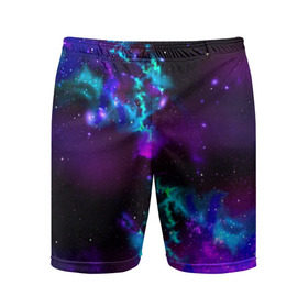 Мужские шорты 3D спортивные с принтом Звездное небо ,  |  | вселенная | галактика | звезды | планеты | туманность