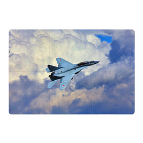 Магнитный плакат 3Х2 с принтом Авиация , Полимерный материал с магнитным слоем | 6 деталей размером 9*9 см | авиация | крылья | небо | полет | самолет