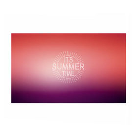 Бумага для упаковки 3D с принтом IT`S SUMMER TIME , пластик и полированная сталь | круглая форма, металлическое крепление в виде кольца | Тематика изображения на принте: it s summer time | время | жара | красный | лето | розовый | солнце | тепло | фиолет | цвета | это время лето