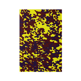 Обложка для паспорта матовая кожа с принтом Полевой(пиксели) , натуральная матовая кожа | размер 19,3 х 13,7 см; прозрачные пластиковые крепления | Тематика изображения на принте: camo | камо | камуфляж | цветной | яркий
