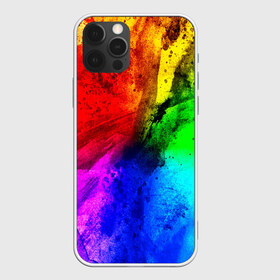 Чехол для iPhone 12 Pro Max с принтом Grunge paint , Силикон |  | Тематика изображения на принте: абстракция | абстракция красок | арт | брызги | краска | цветные