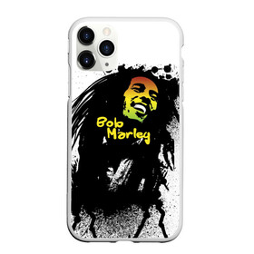 Чехол для iPhone 11 Pro матовый с принтом Bob Marley , Силикон |  | bob marley | боб марли | музыка | регги | ямайка